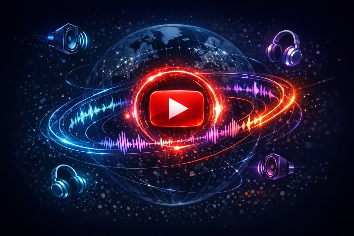 YouTube Multi-Language Audio Illustration